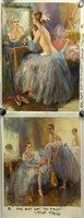 (2) Constantin Lvovich Giclees On Canvas