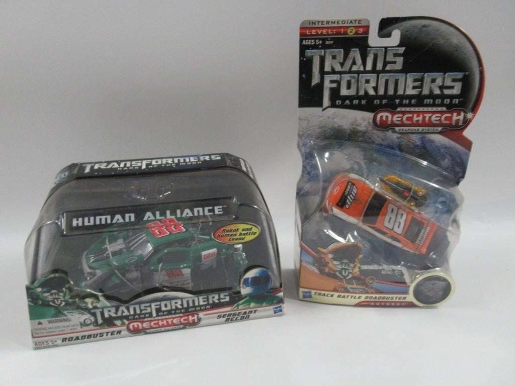 Transformers NASCAR Action Figure Lot