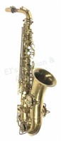 Vintage Elkhart Saxophone With Case