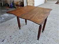 Swivel Flip Top Game/Accent Table