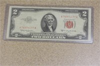 1953 Red Seal $2.00 Note