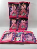 Super Star Barbie Dolls & Fashion Pack Lot of (7)