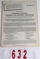 1961 GE Savings and Security Program