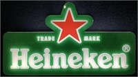 Heineken Beer Illuminated Advertising Bar Sign