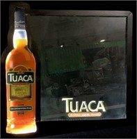 Tuaca Italian Brandy Lit Advertising Bar Sign