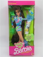 Totally Hair Brunette Barbie Doll 1991 Mattel