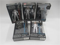 Star Wars Black Series Lot of (5) 6 inch Figures