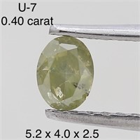 $600  Rare Fancy Natural Color Diamond(0.4ct)