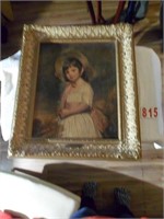 Miss Willoughby Romney Painting