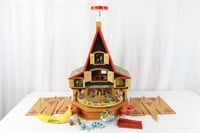 German Hand-Made Wooden Windmill Advent House