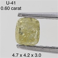 $900  Rare Fancy Natural Color Diamond(0.6ct)