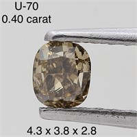 $600  Rare Fancy Natural Color Diamond(0.4ct)