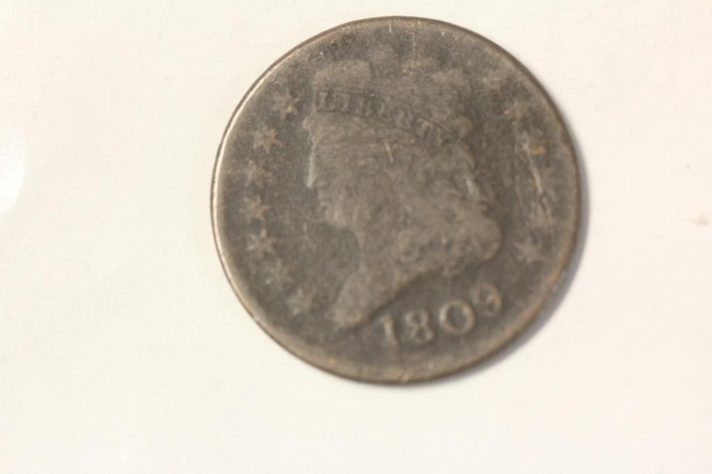Rare 1809 Half Cent