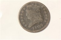 Rare 1809 Half Cent