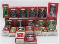 Hallmark Holiday Barbie Ornament Related Lot