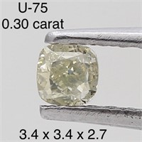 $450  Rare Fancy Natural Color Diamond(0.3ct)