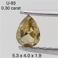 $450  Rare Fancy Natural Color Diamond(0.3ct)