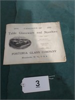 1901 Catalogue of Table Glassware and Novelties