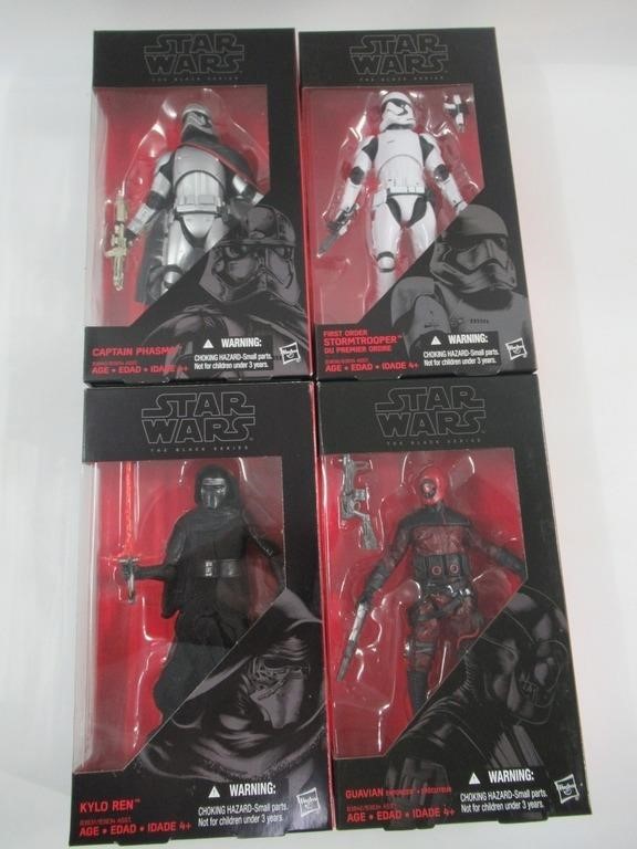 Star Wars Black Series Lot of (4) 6 inch Figures