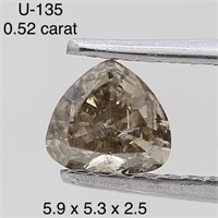 $750  Rare Fancy Natural Color Diamond(0.52ct)