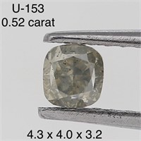 $850  Rare Fancy Natural Color Diamond(0.52ct)