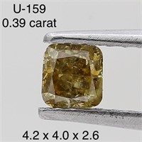 $550  Rare Fancy Natural Color Diamond(0.39ct)
