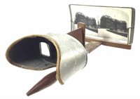 Vintage Stereoscope With One Slide, New York