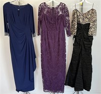 Designer Evening Gowns, Size 6