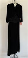 Caviar Evening Gown, Size 6