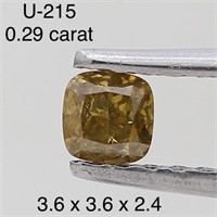 $450  Rare Fancy Natural Color Diamond(0.29ct)