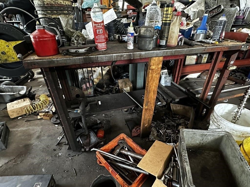 Metal Shop Table