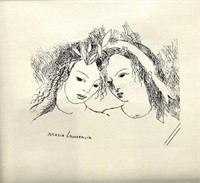 Marie Laurencin (1883-1956) Etching On Paper
