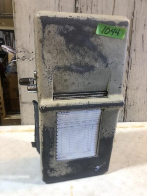 A Sturgis Register vintage receipt machine