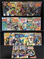 (24) Vintage Dc & Marvel Comic Books & More