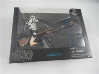 Star Wars Black Series Speeder Bike w/Figure Set