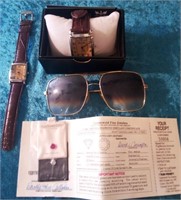 V - GEMSTONE & CZ, WATCH, SUNGLASSES (L123)