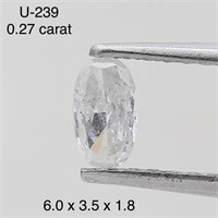 $450  Rare Fancy Natural Color Diamond(0.27ct)