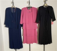 Evening Wear Dresses With Jackets Size 6