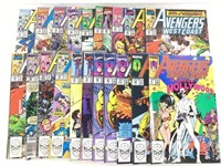 (21) West Coast & Spotlight Avengers Comic Books