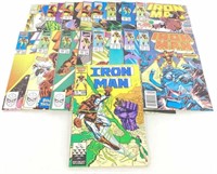 (17) Marvel Iron Man Comic Books