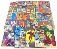 (18) Marvel Comics Hulk & She-hulk Comic Books