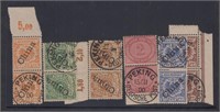 German Offices in China Stamps Used with very attr