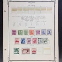 Ryukyu Islands Stamps 1940s-1960s Mint NH collecti