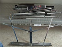 GROUP OF FOLDING MUSIC STANDS
