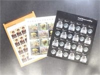 US Stamps $848 Face Value in Forever Stamp Booklet