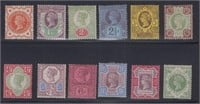 Great Britain Stamps #111-122 Mint HR/LH complete