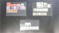 US Stamps EFO lot, over-inking, misperforations, i