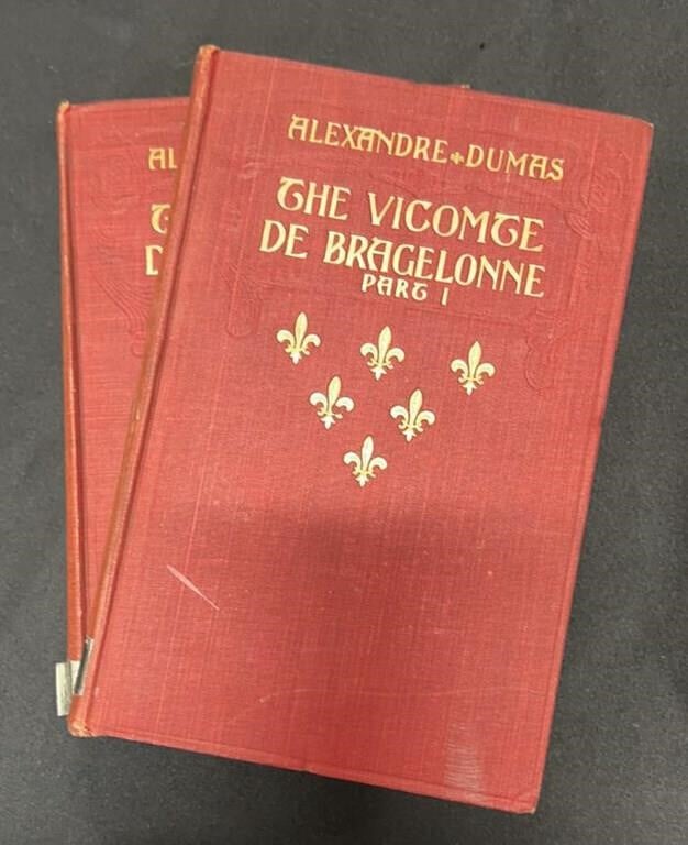 Alexander Dumas Books, Methuen & Co 1890 edition,