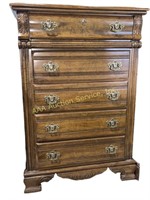Kincaid solid wood furniture 5 chest of drawers