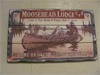moosehead lodge sign